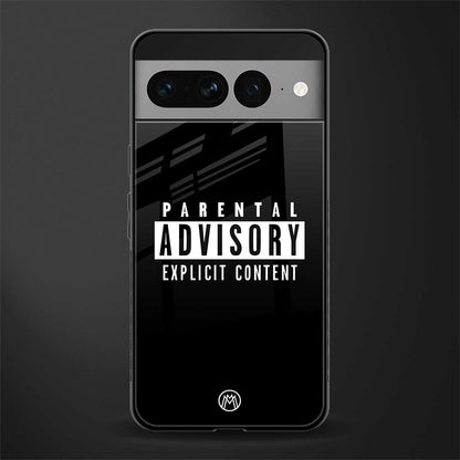 explicit content back phone cover | glass case for google pixel 7 pro