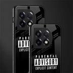 explicit content back phone cover | glass case for oneplus 11
