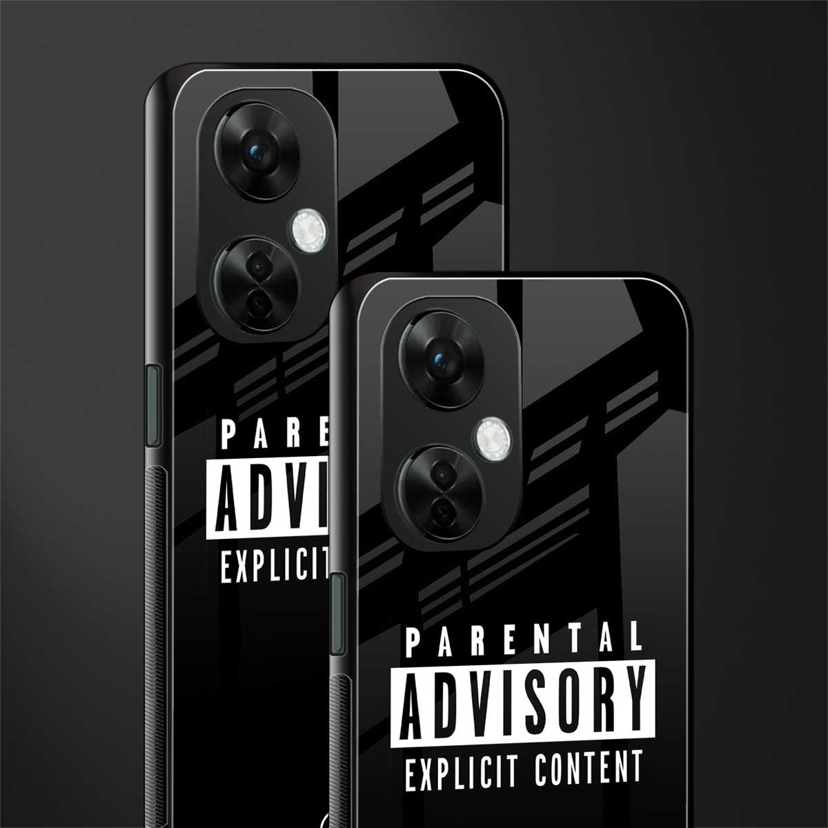 explicit content back phone cover | glass case for oneplus nord ce 3 lite