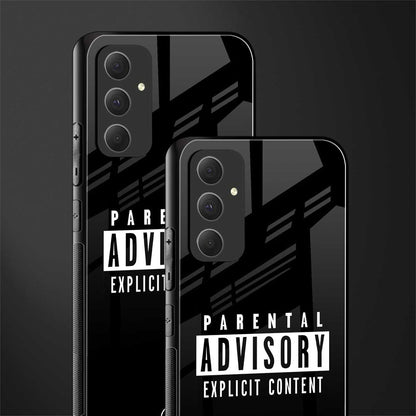 explicit content back phone cover | glass case for samsung galaxy a54 5g