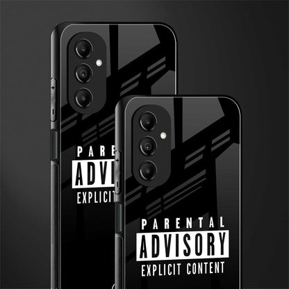 explicit content back phone cover | glass case for samsung galaxy a14 5g