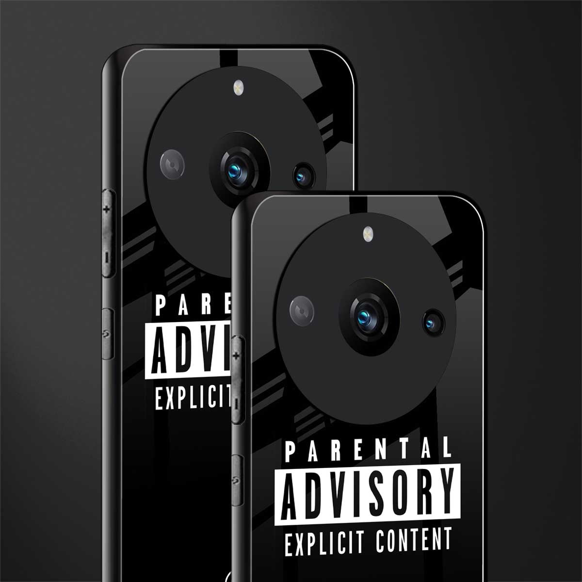 explicit content back phone cover | glass case for realme 11 pro 5g