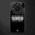 explicit content back phone cover | glass case for realme 11 pro 5g