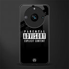 explicit content back phone cover | glass case for realme 11 pro 5g