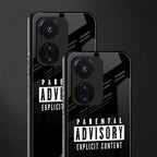 explicit content back phone cover | glass case for vivo t1 44w 4g