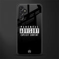 explicit content back phone cover | glass case for samsun galaxy a24 4g