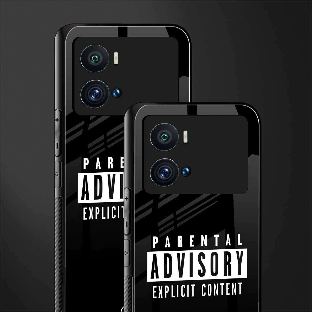 explicit content back phone cover | glass case for iQOO 9 Pro