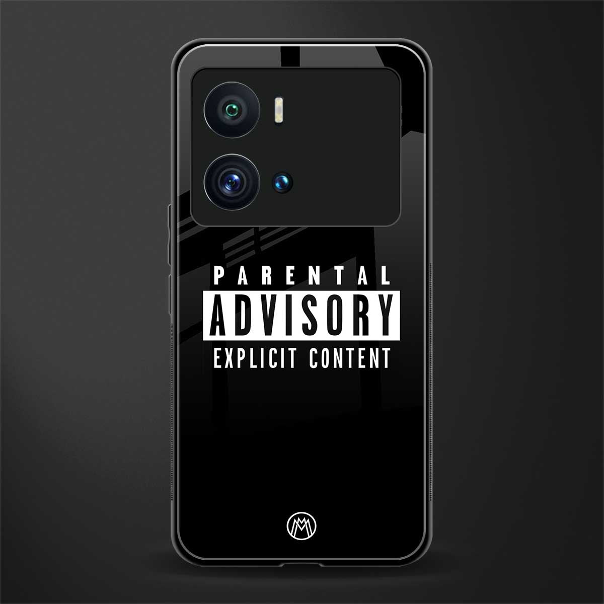 explicit content back phone cover | glass case for iQOO 9 Pro