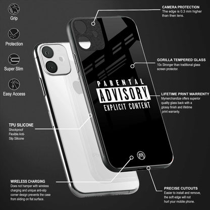 explicit content back phone cover | glass case for samsung galaxy a23