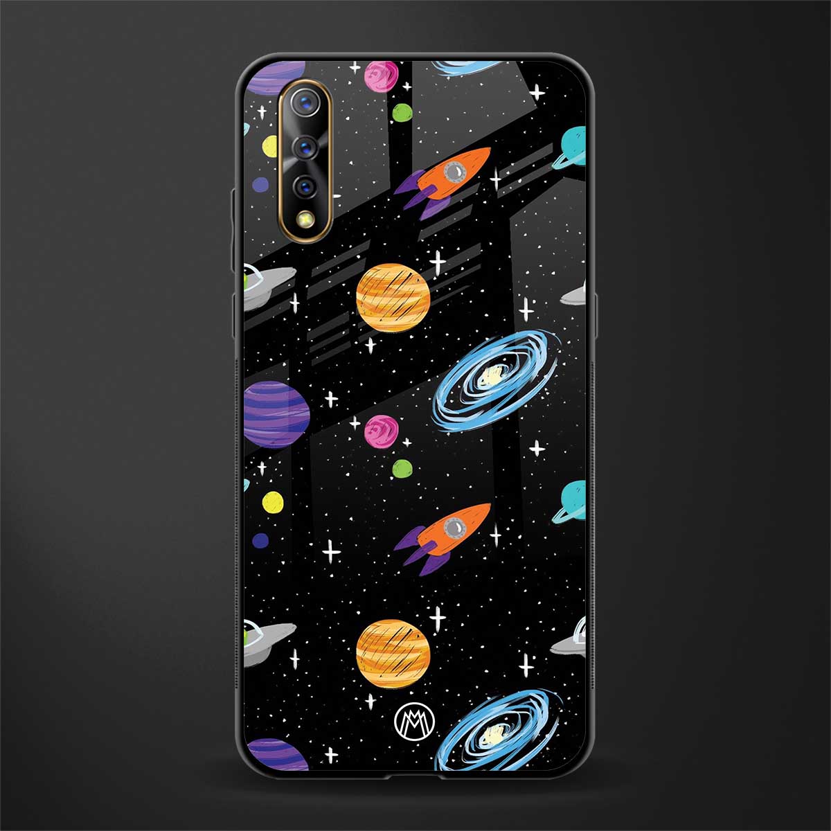 far far away glass case for vivo s1 image
