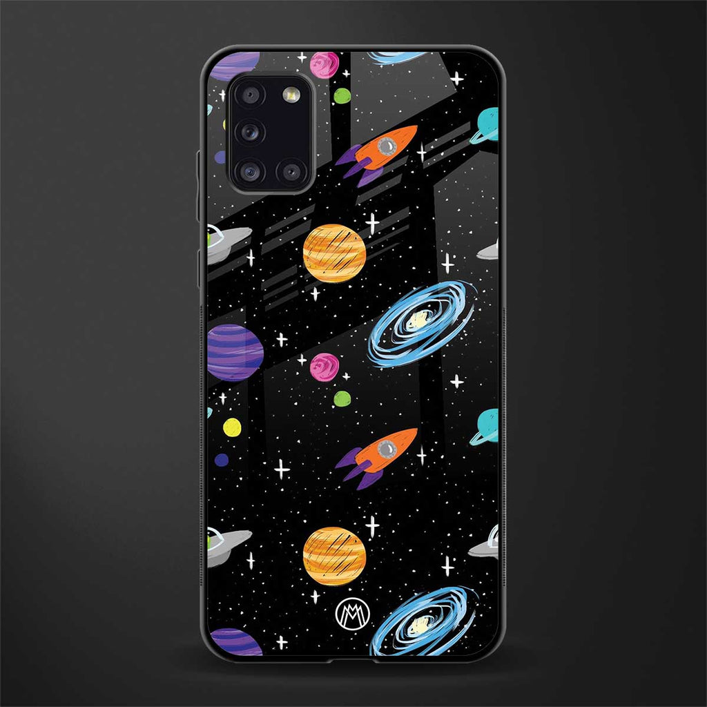 far far away glass case for samsung galaxy a31 image
