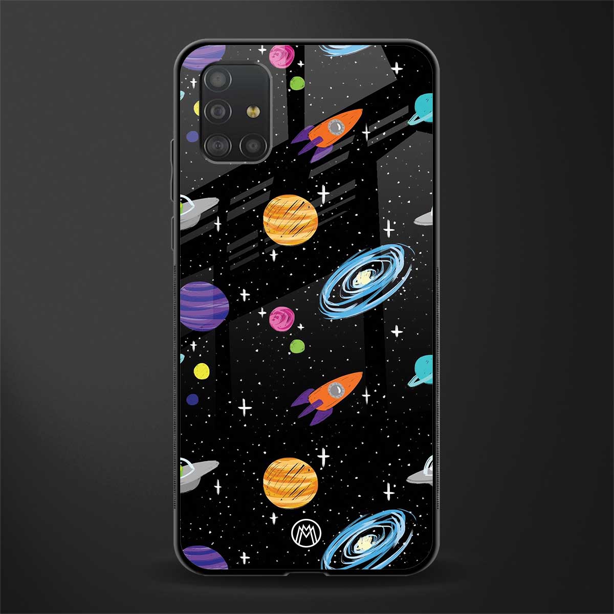 far far away glass case for samsung galaxy a51 image