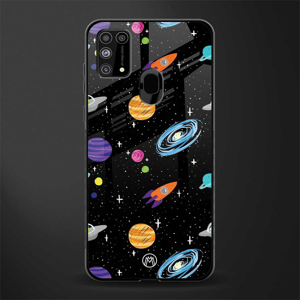 far far away glass case for samsung galaxy m31 image
