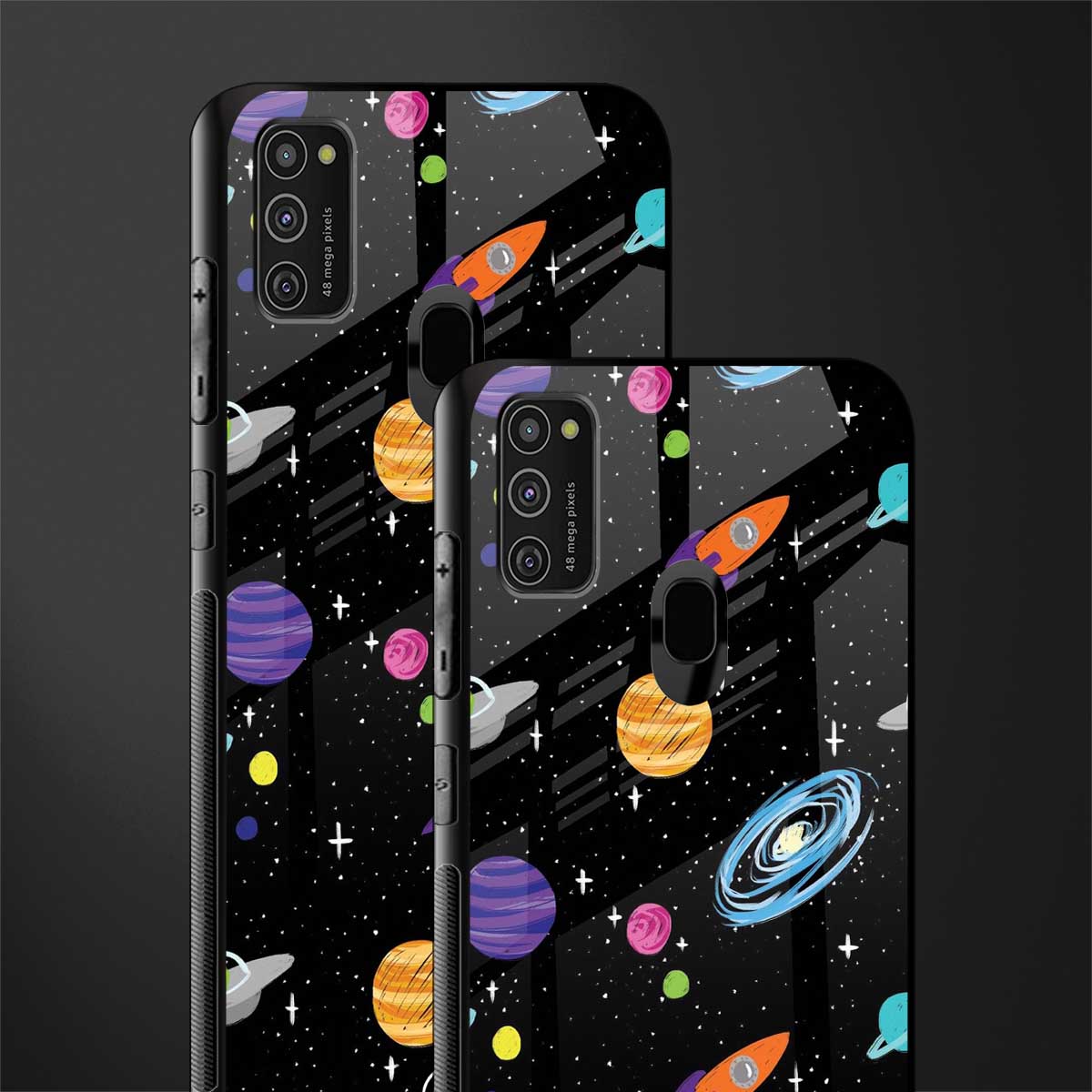 far far away glass case for samsung galaxy m30s image-2