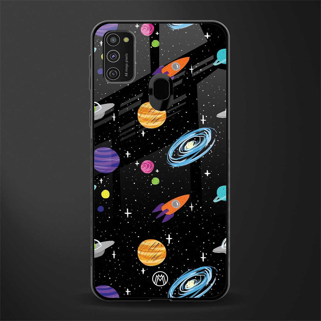 far far away glass case for samsung galaxy m21 image