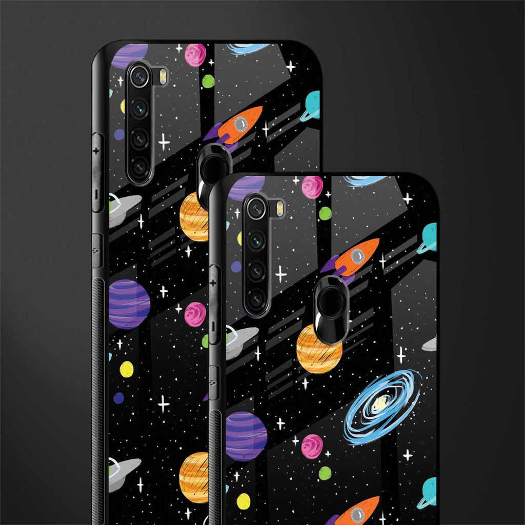 far far away glass case for redmi note 8 image-2