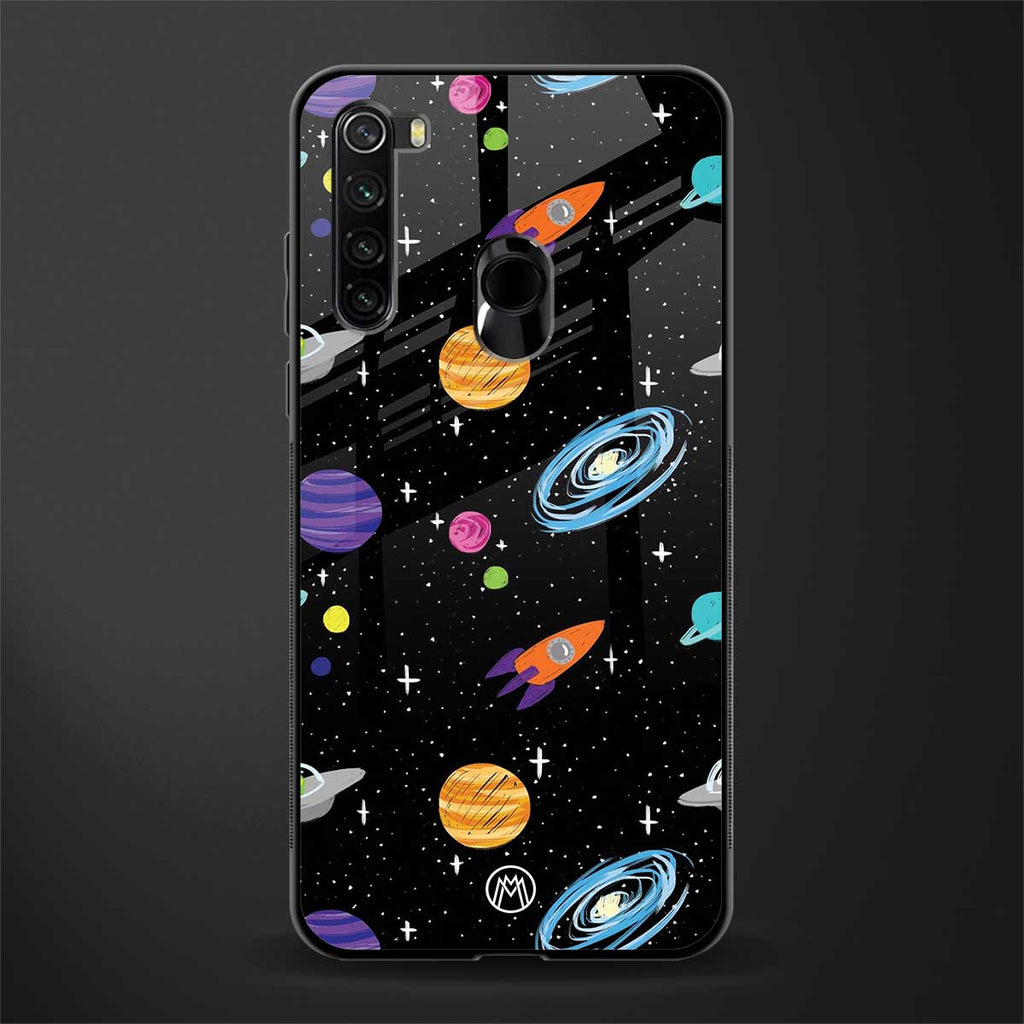 far far away glass case for redmi note 8 image
