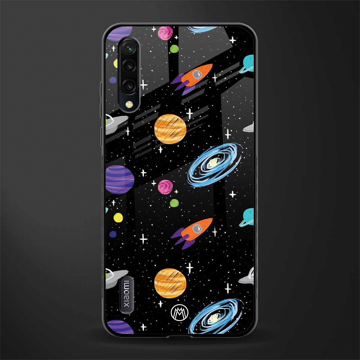 far far away glass case for mi a3 redmi a3 image