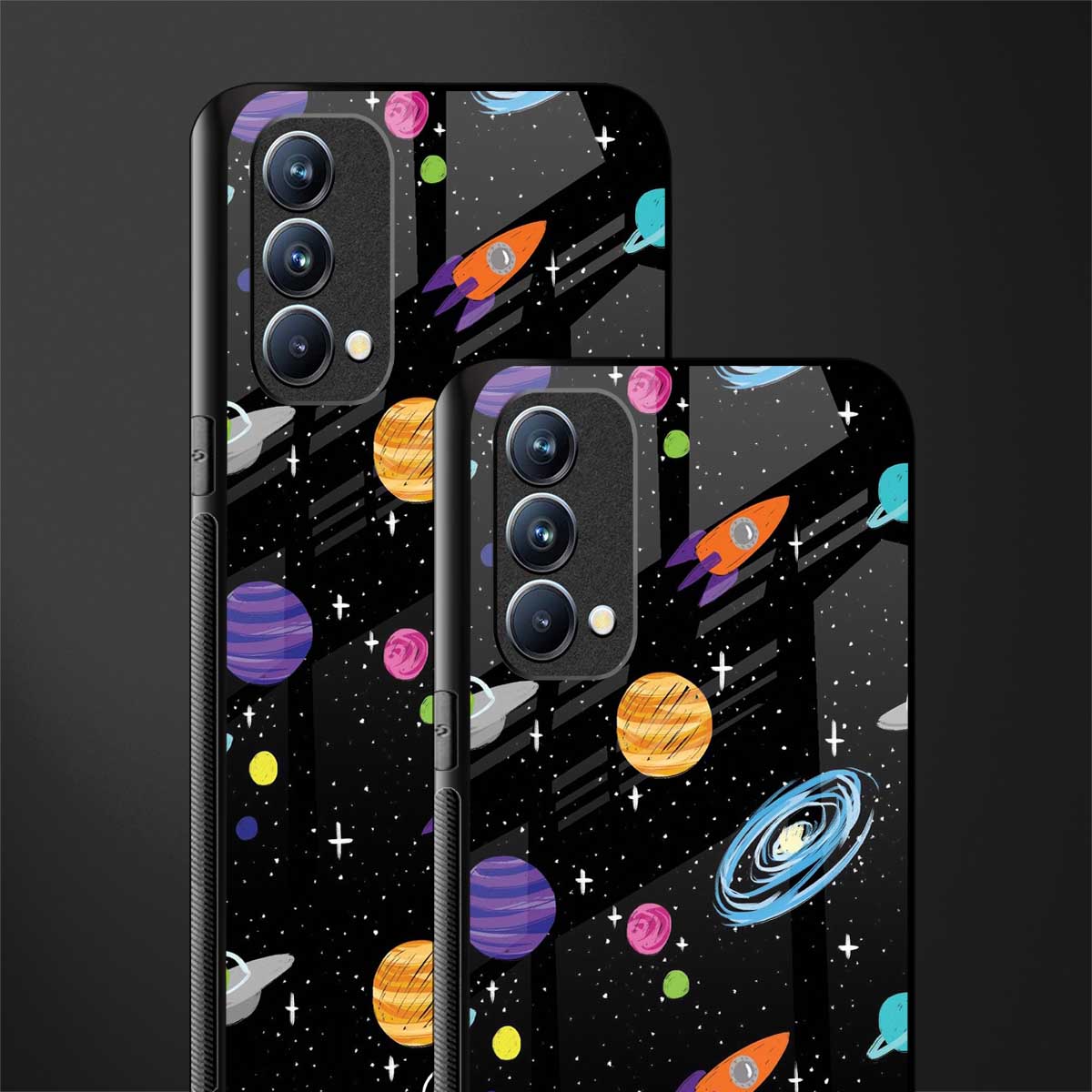 far far away glass case for oppo f19 image-2