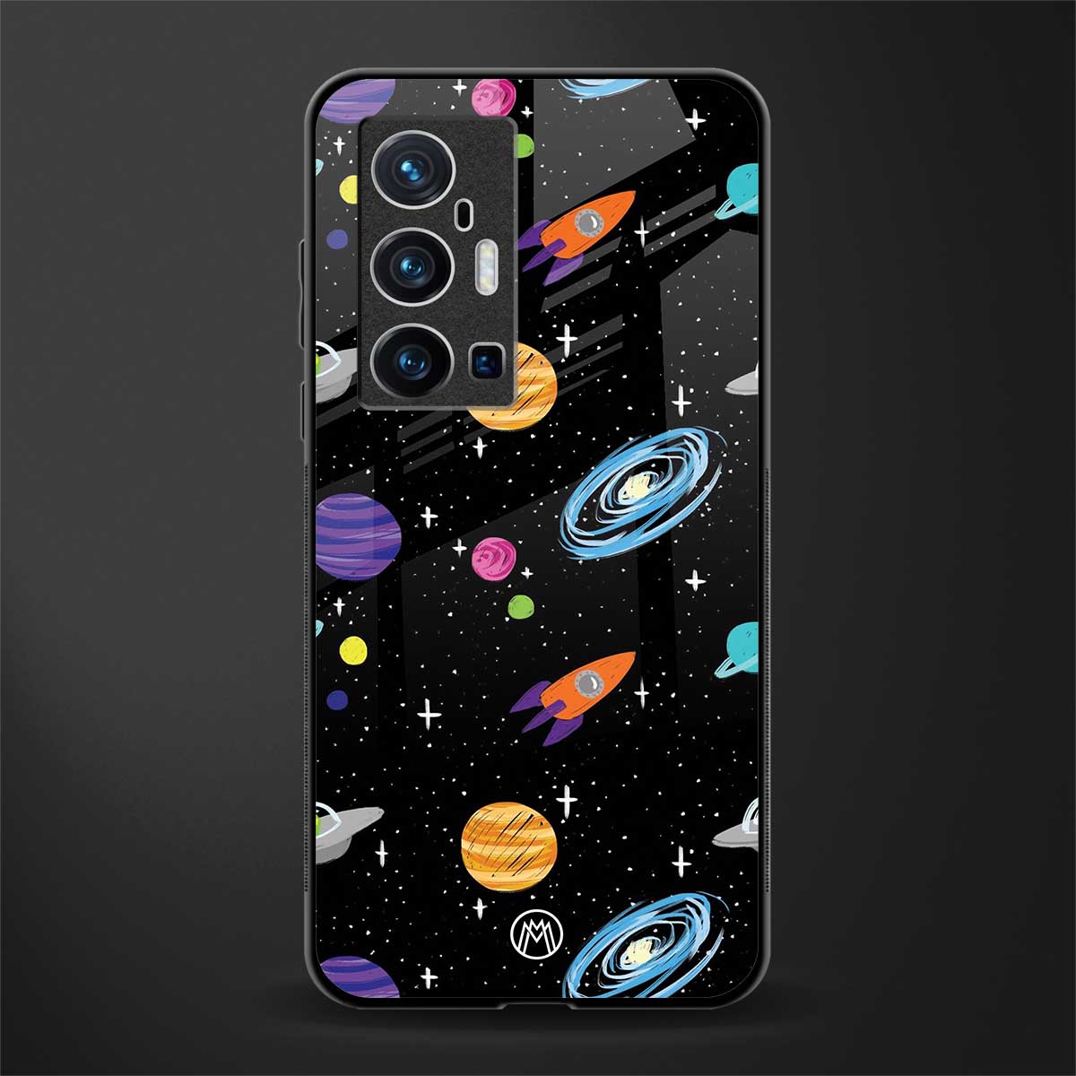 far far away glass case for vivo x70 pro plus image