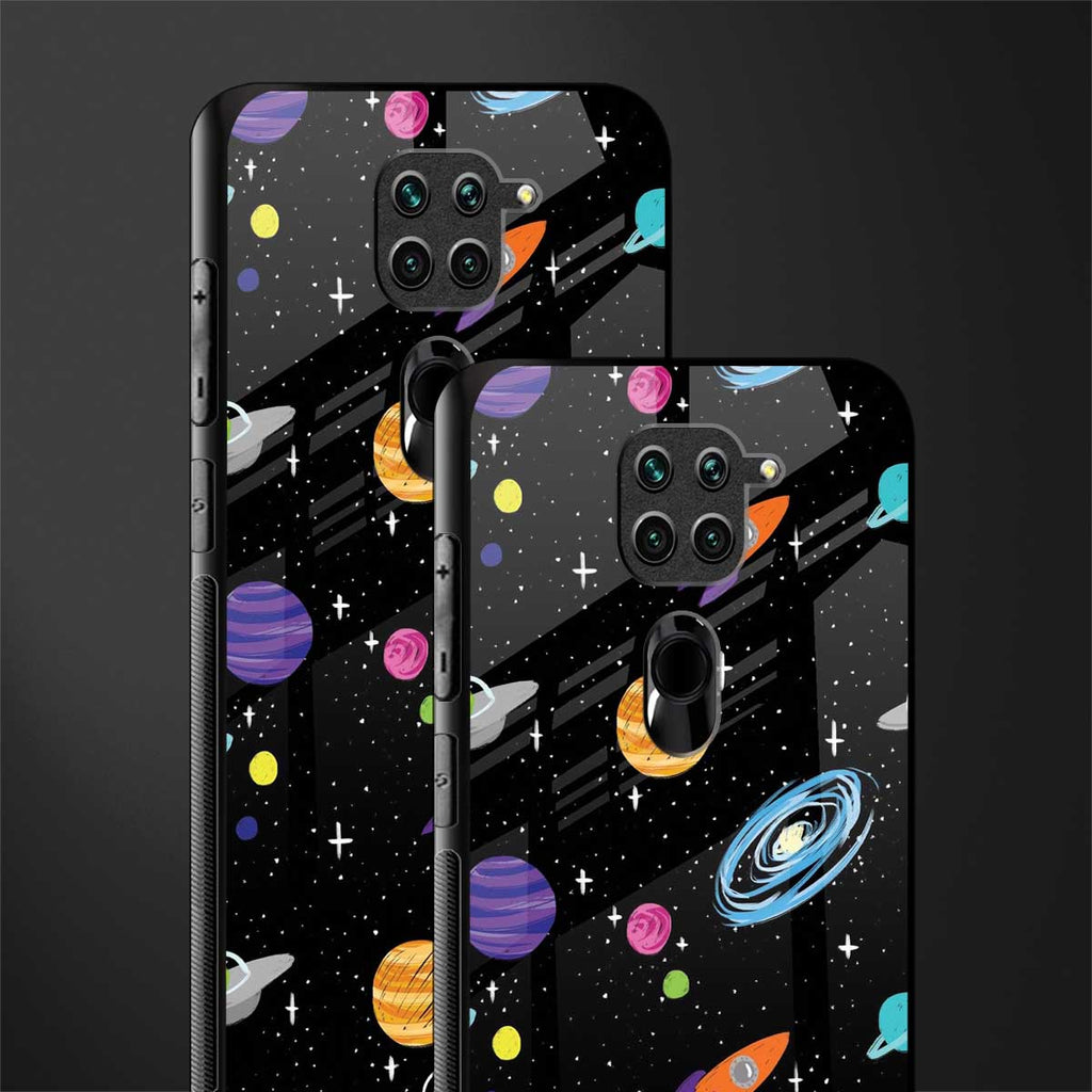 far far away glass case for redmi note 9 image-2