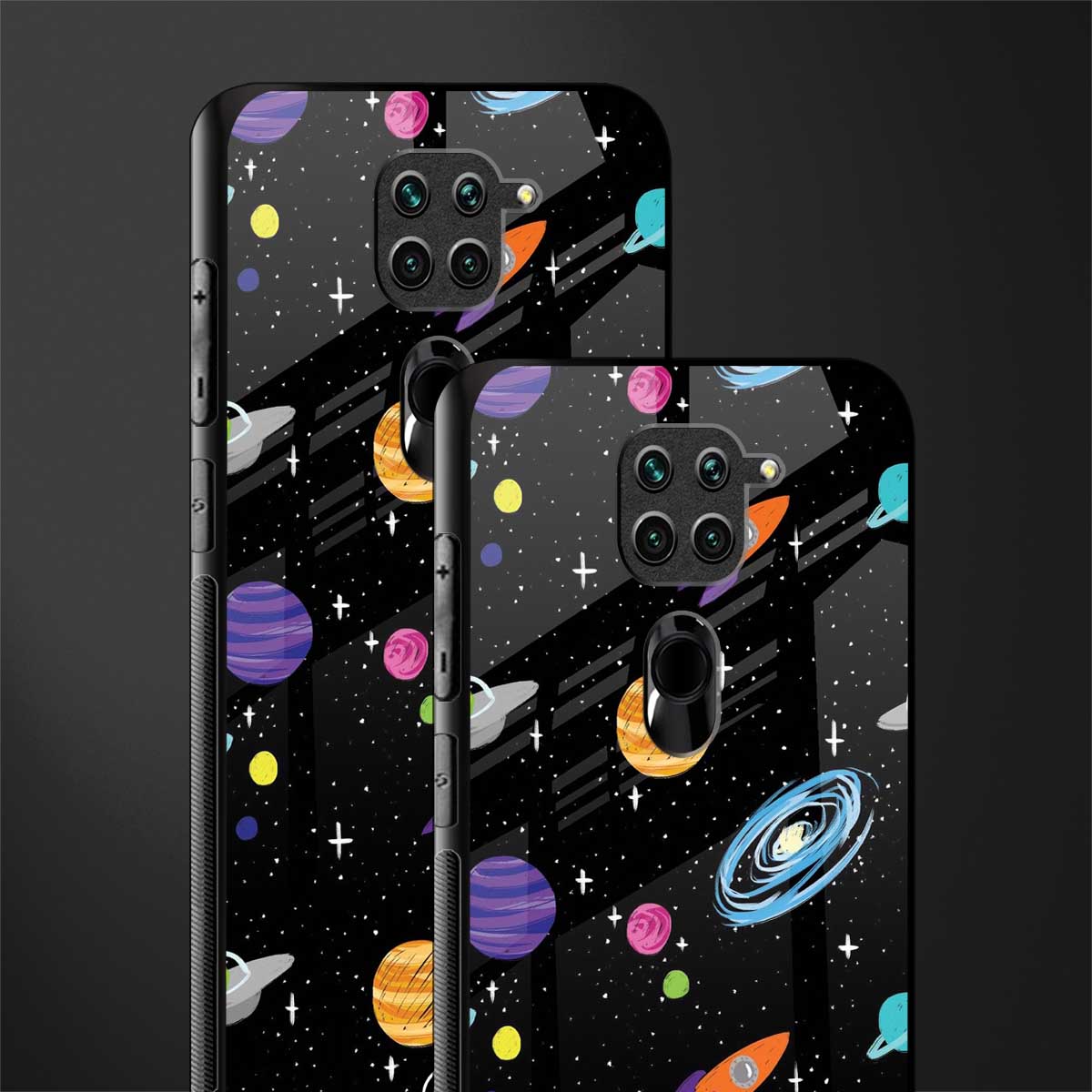 far far away glass case for redmi note 9 image-2
