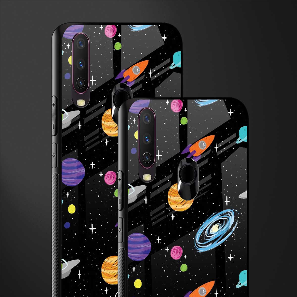 far far away glass case for vivo y17 image-2