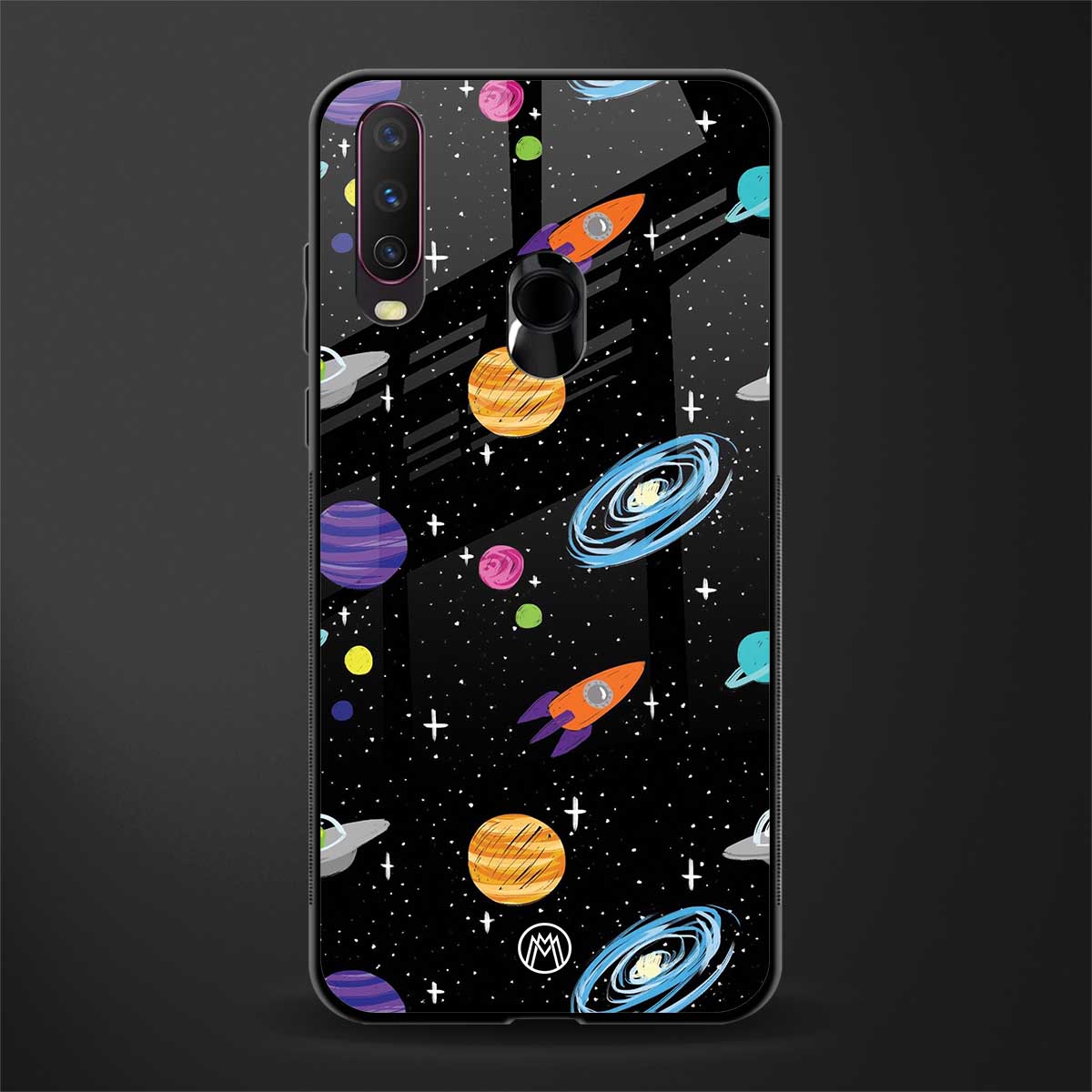 far far away glass case for vivo y17 image
