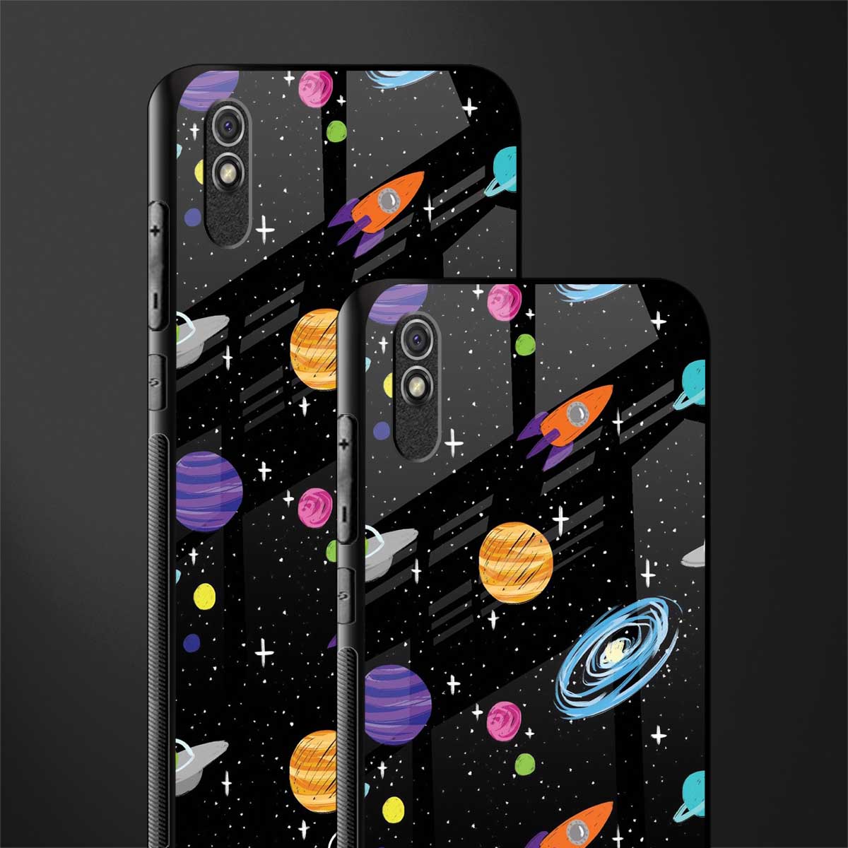 far far away glass case for redmi 9a image-2