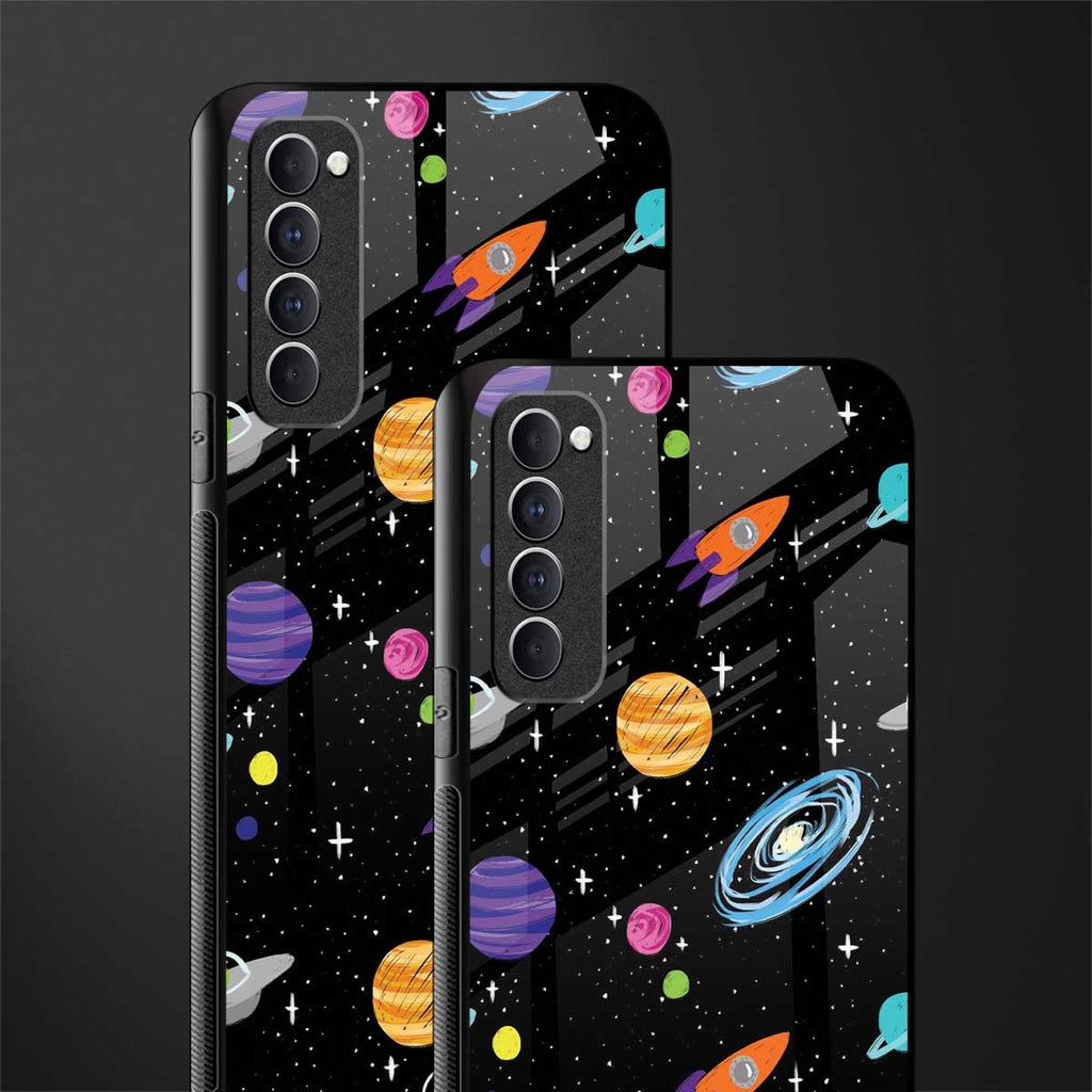 far far away glass case for oppo reno 4 pro image-2