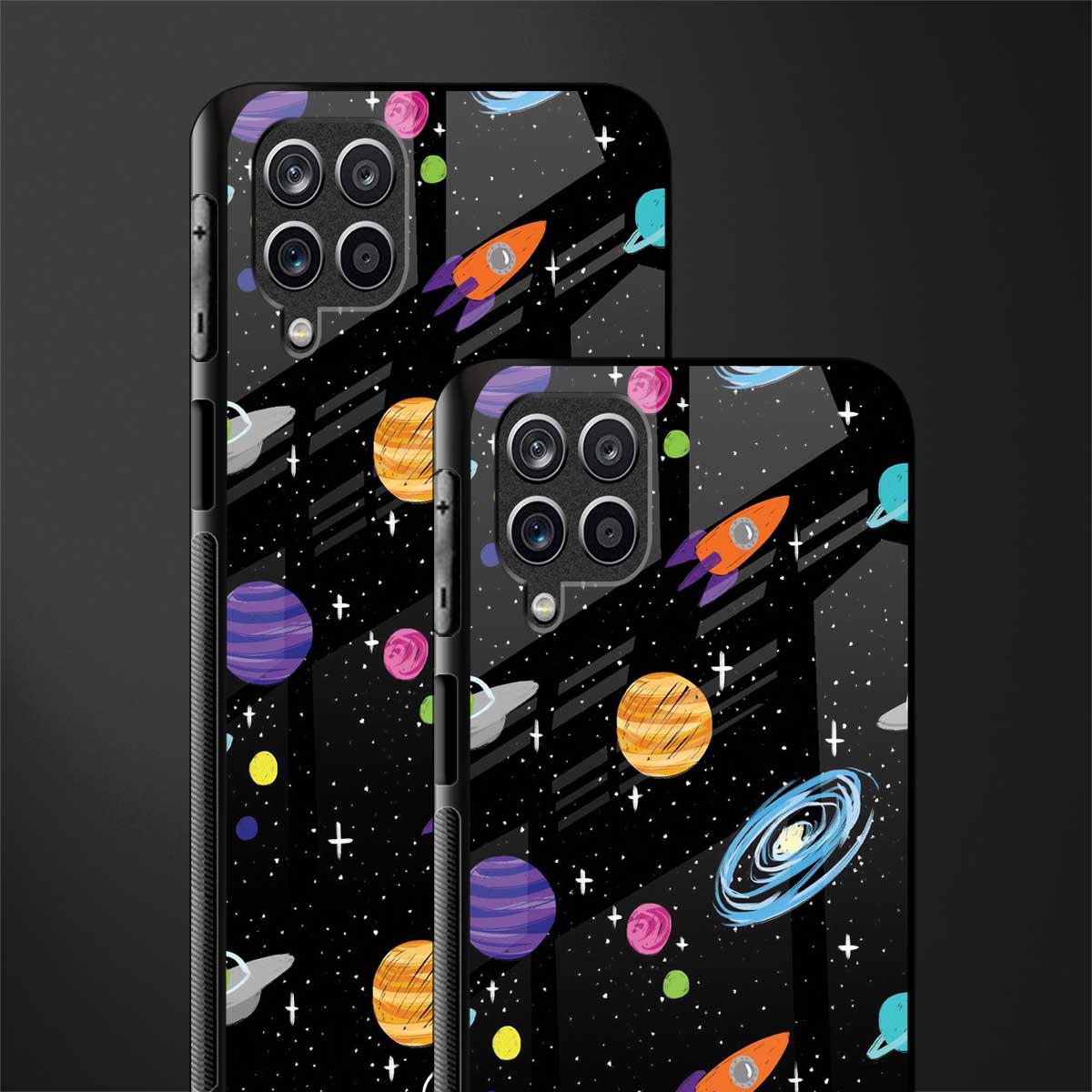far far away glass case for samsung galaxy f12 image-2