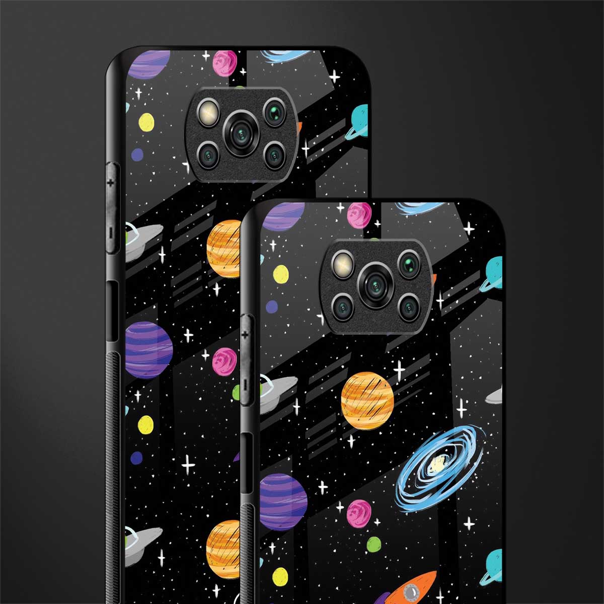 far far away glass case for poco x3 pro image-2