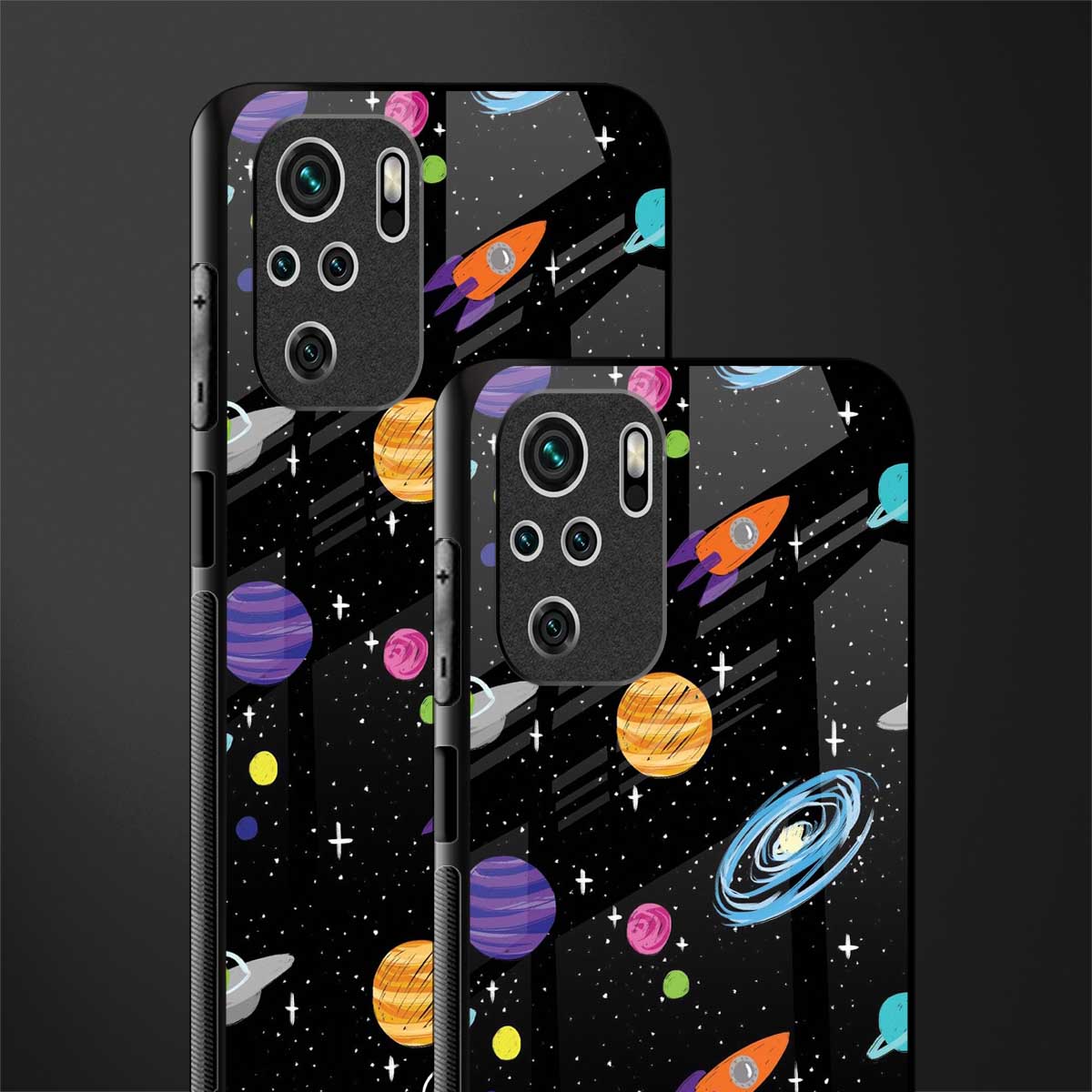 far far away glass case for redmi note 10s image-2