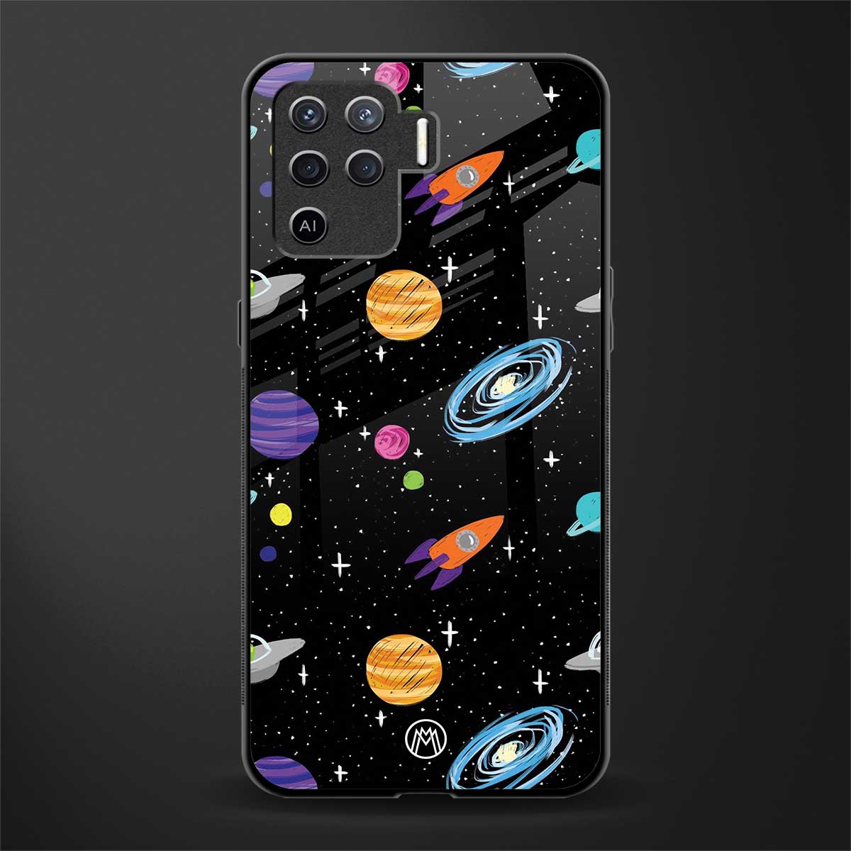 far far away glass case for oppo f19 pro image