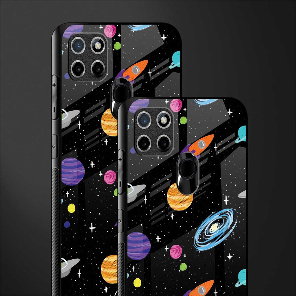 far far away glass case for realme c21 image-2