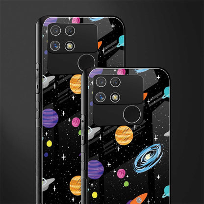 far far away back phone cover | glass case for realme narzo 50a