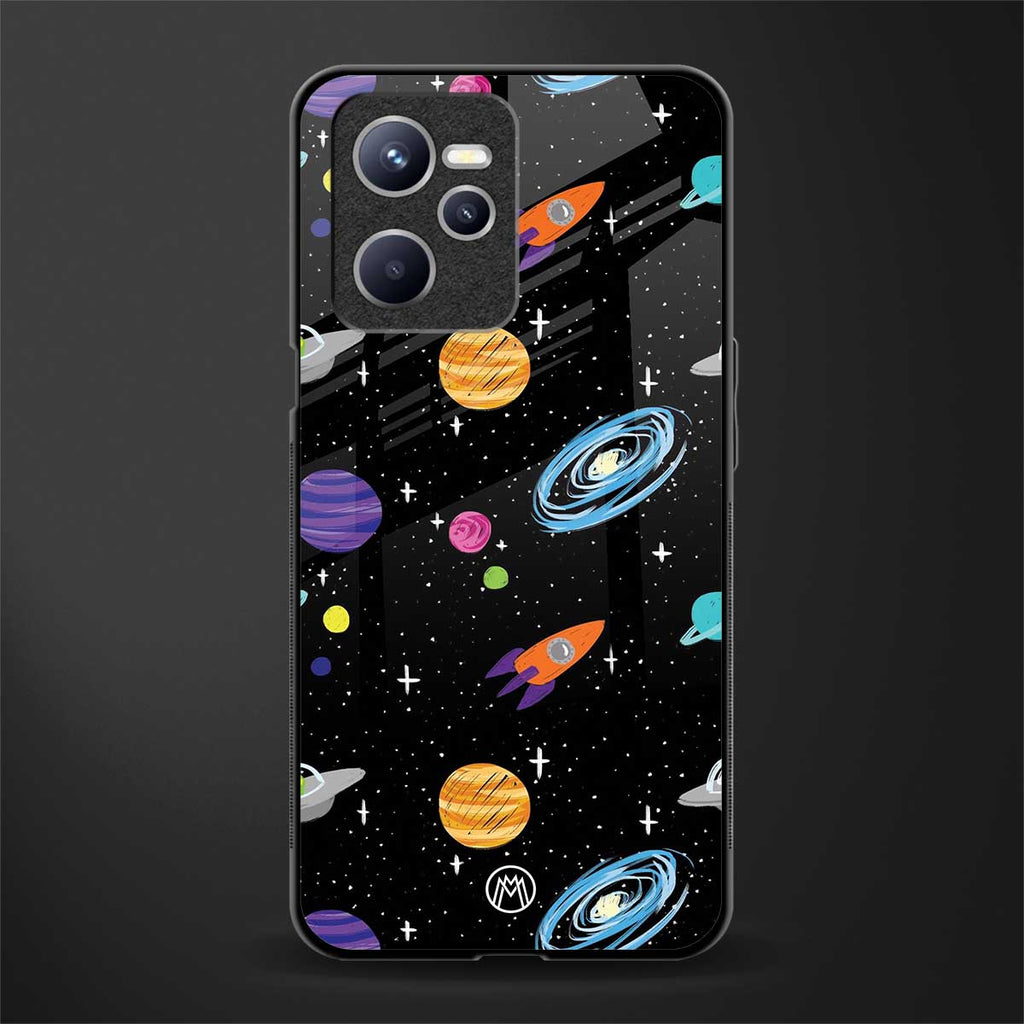 far far away glass case for realme c35 image