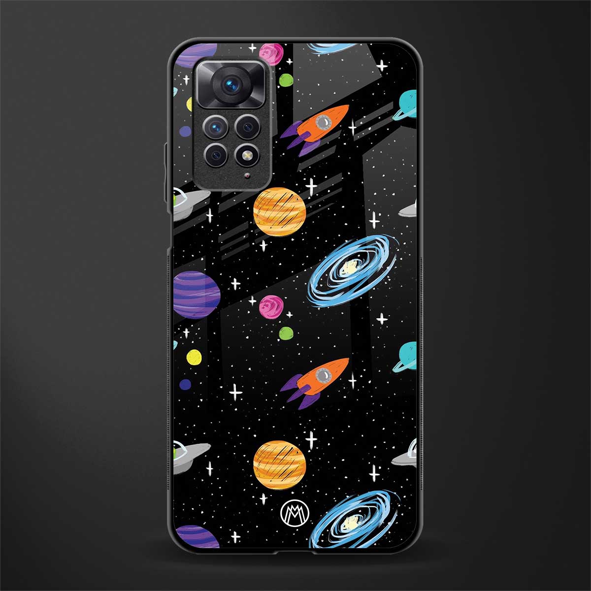 far far away back phone cover | glass case for redmi note 11 pro plus 4g/5g