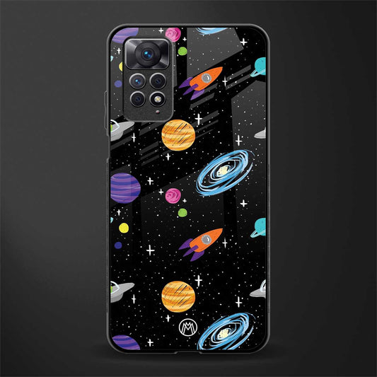 far far away back phone cover | glass case for redmi note 11 pro plus 4g/5g