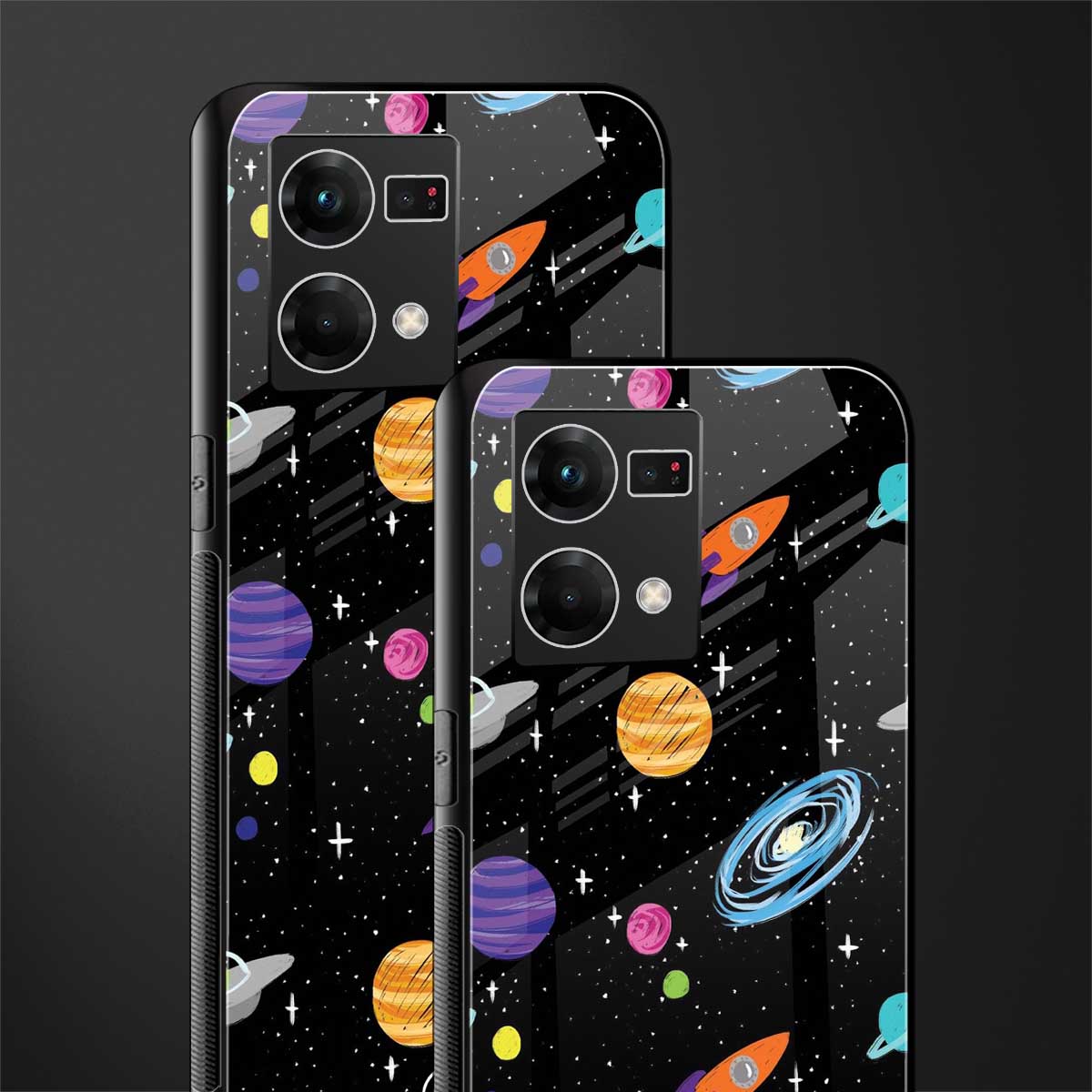 far far away back phone cover | glass case for oppo f21 pro 4g