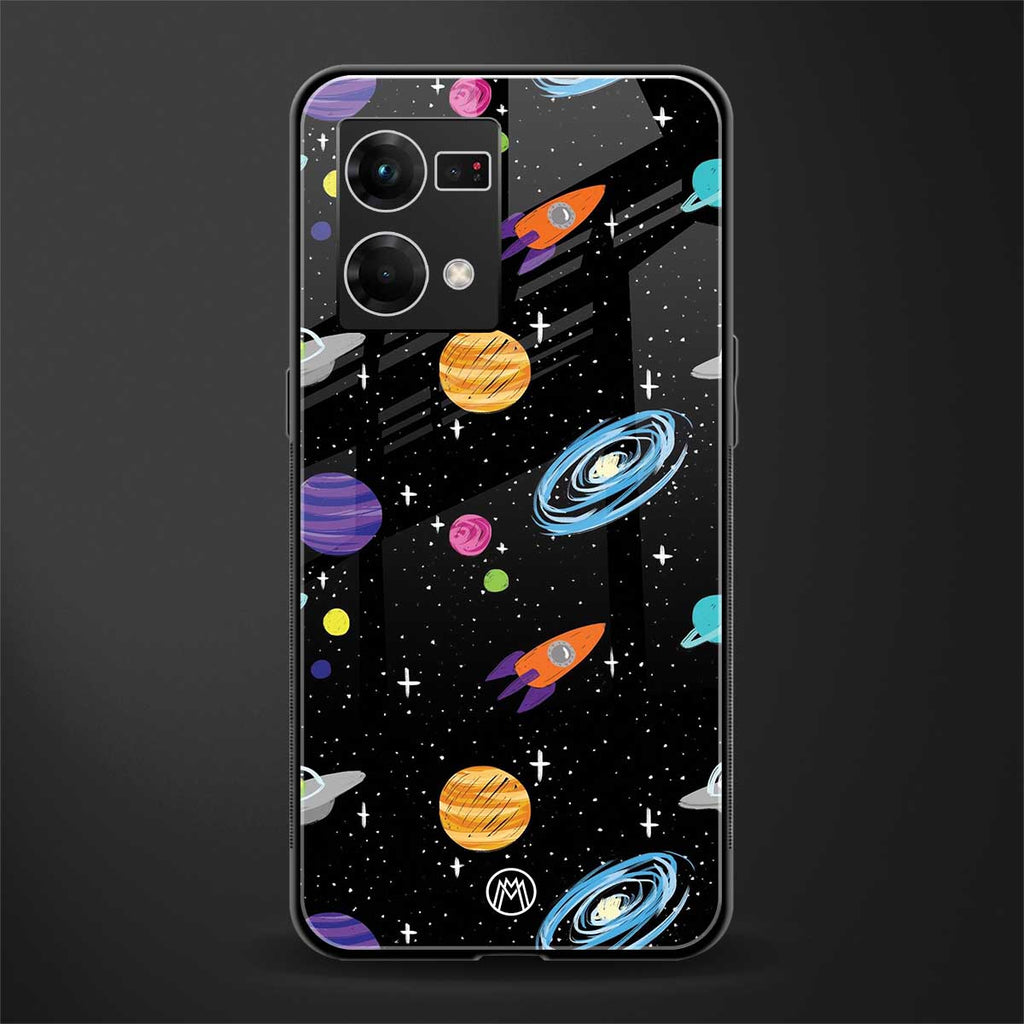 far far away back phone cover | glass case for oppo f21 pro 4g
