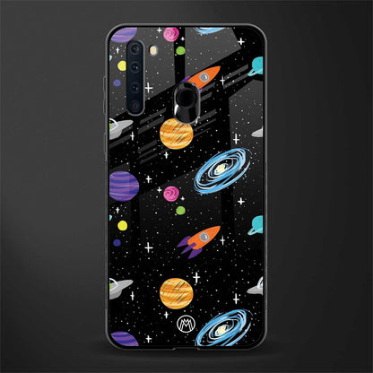 far far away glass case for samsung a21 image