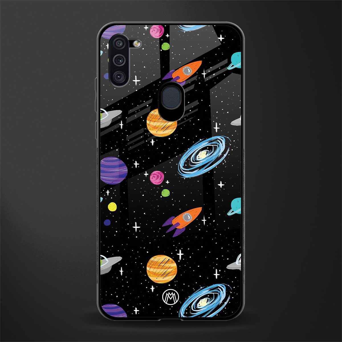 far far away glass case for samsung galaxy m11 image