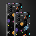 far far away back phone cover | glass case for vivo v25-5g