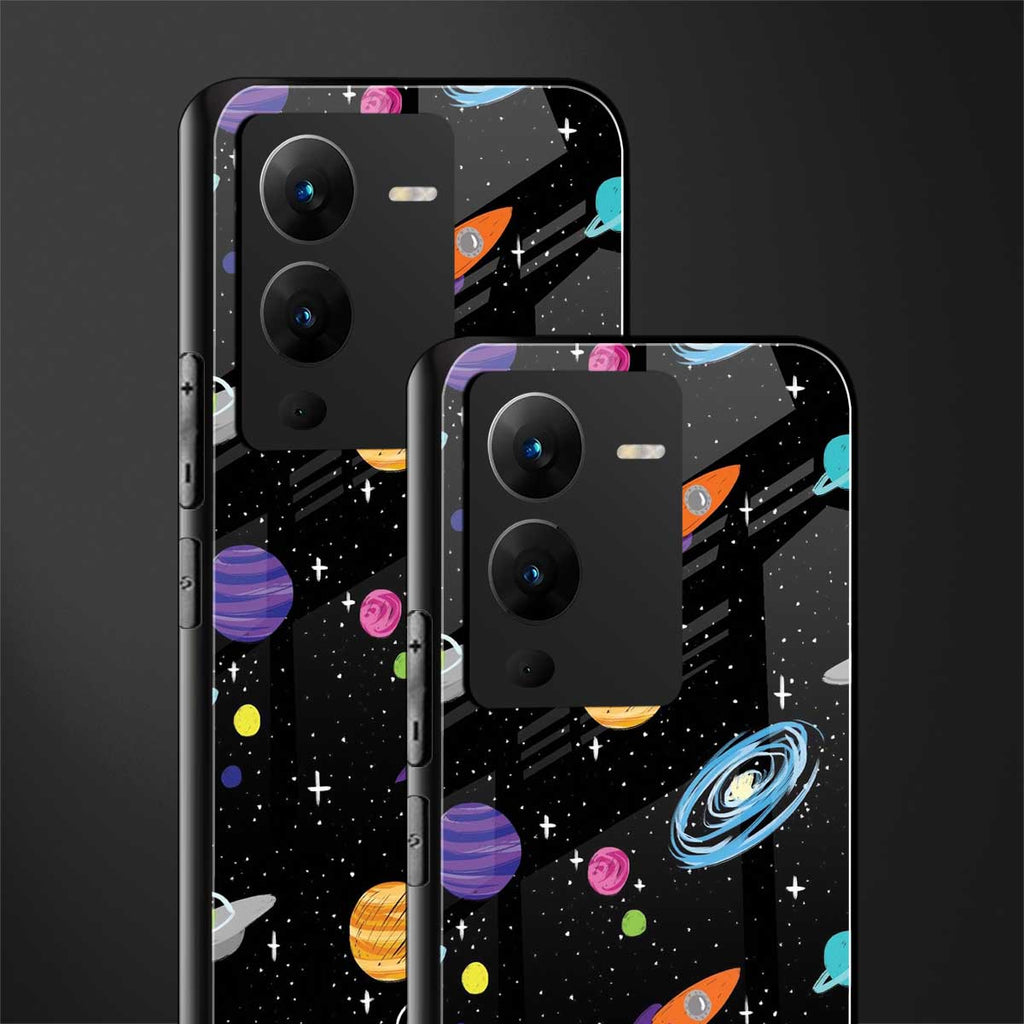 far far away back phone cover | glass case for vivo v25 pro 5g