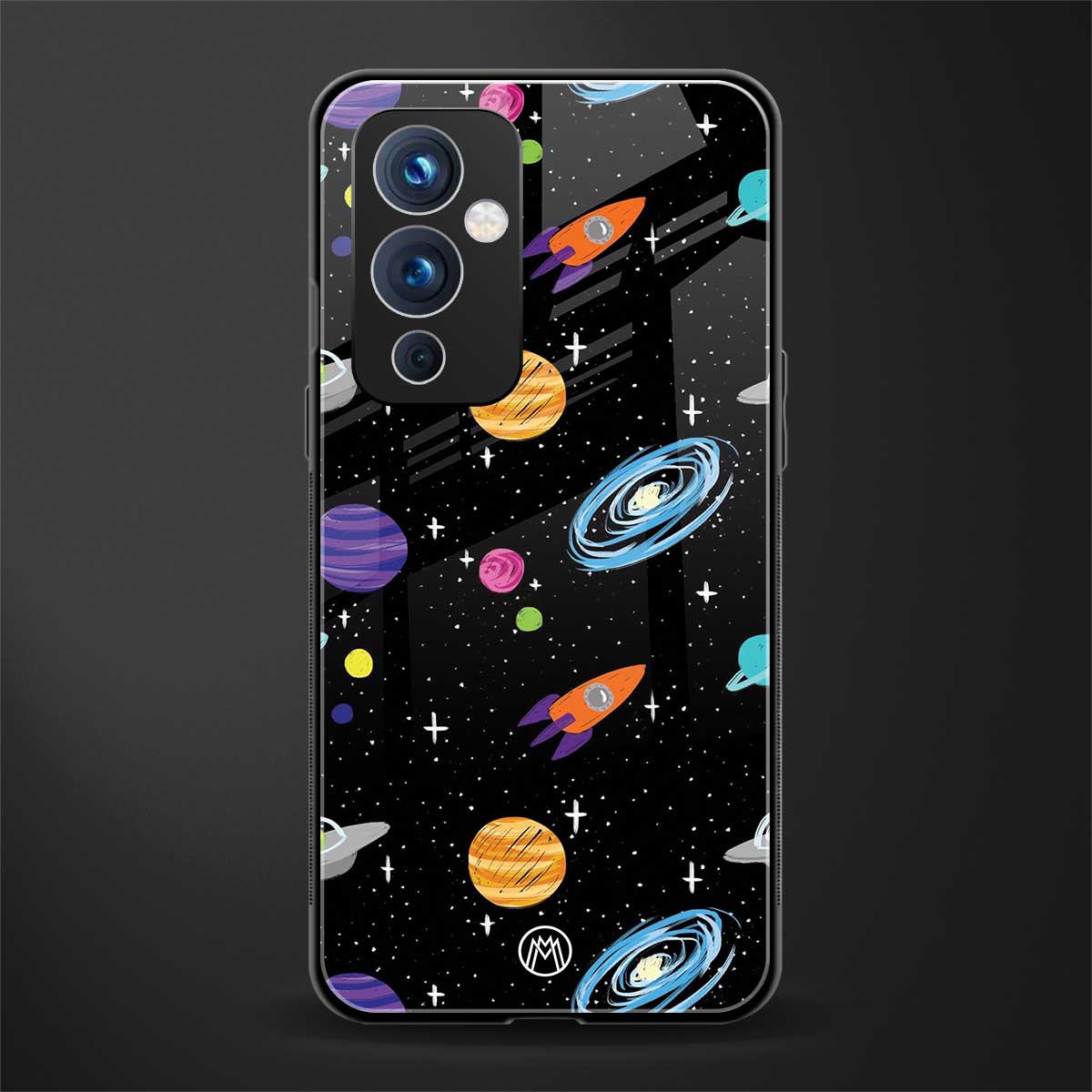 far far away back phone cover | glass case for oneplus 9