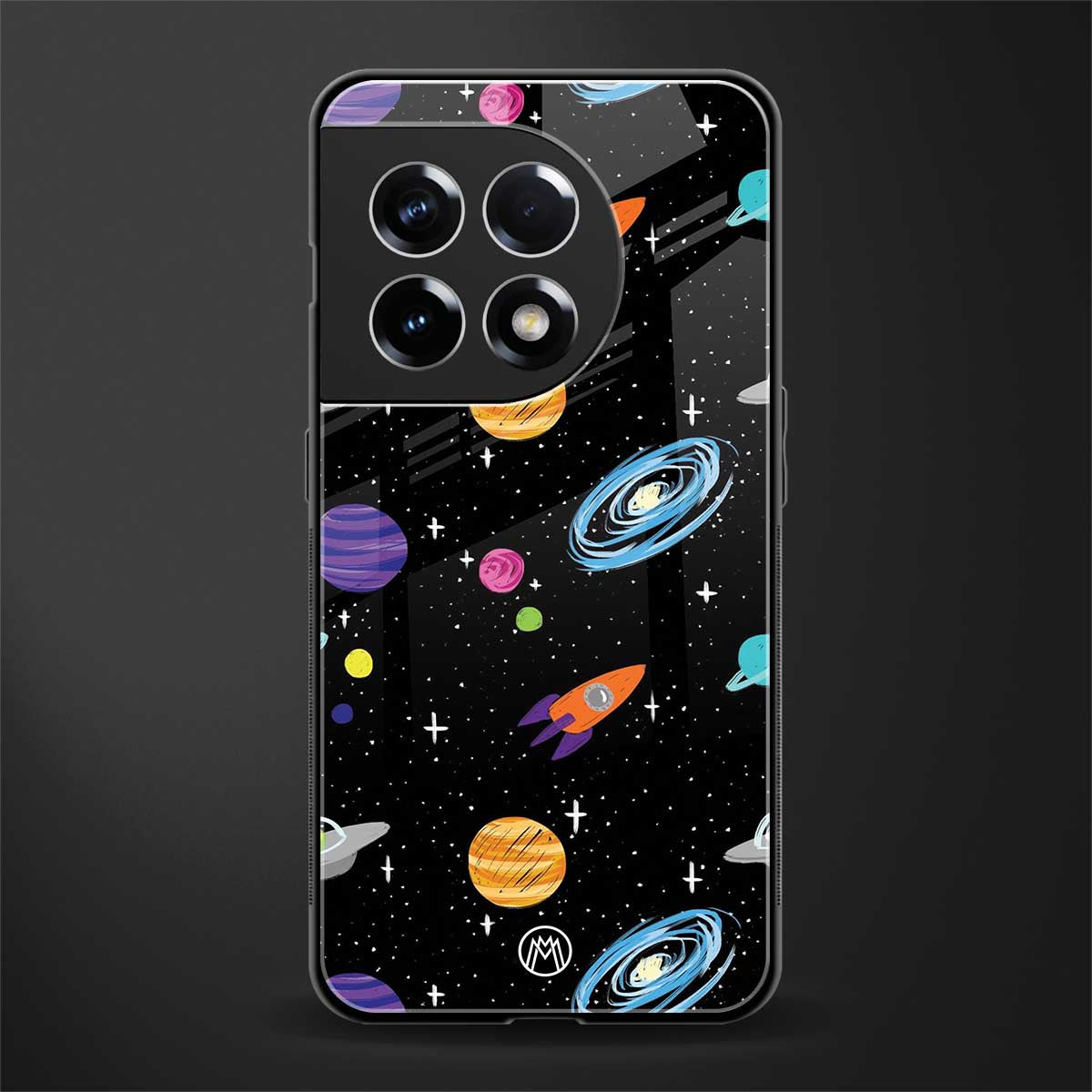 far far away back phone cover | glass case for oneplus 11r