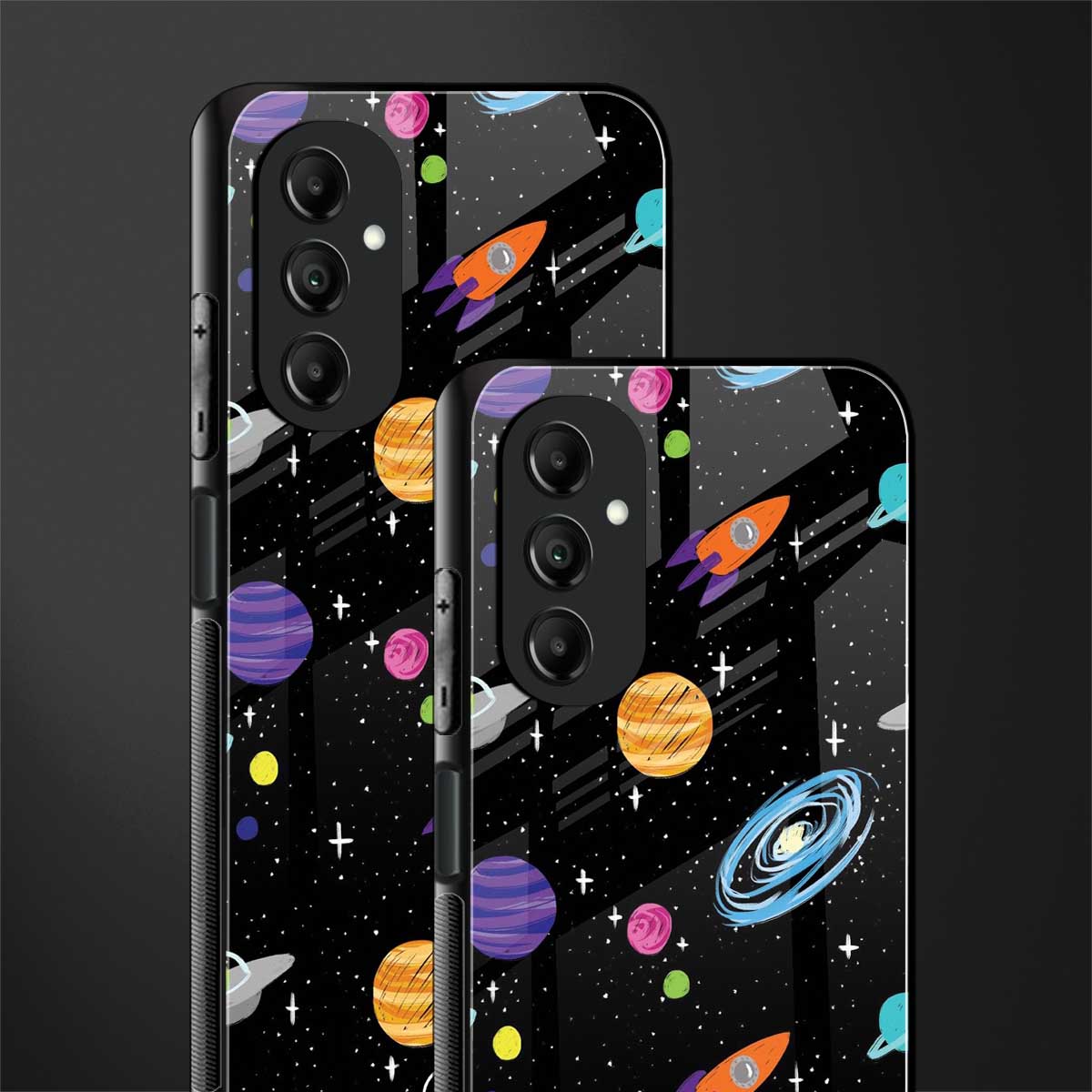 far far away back phone cover | glass case for samsung galaxy a14 5g