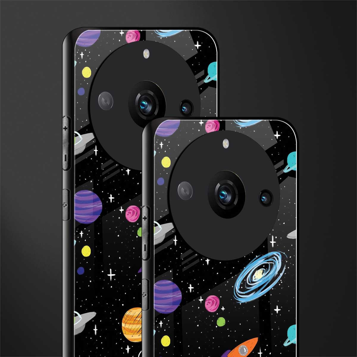 far far away back phone cover | glass case for realme 11 pro 5g