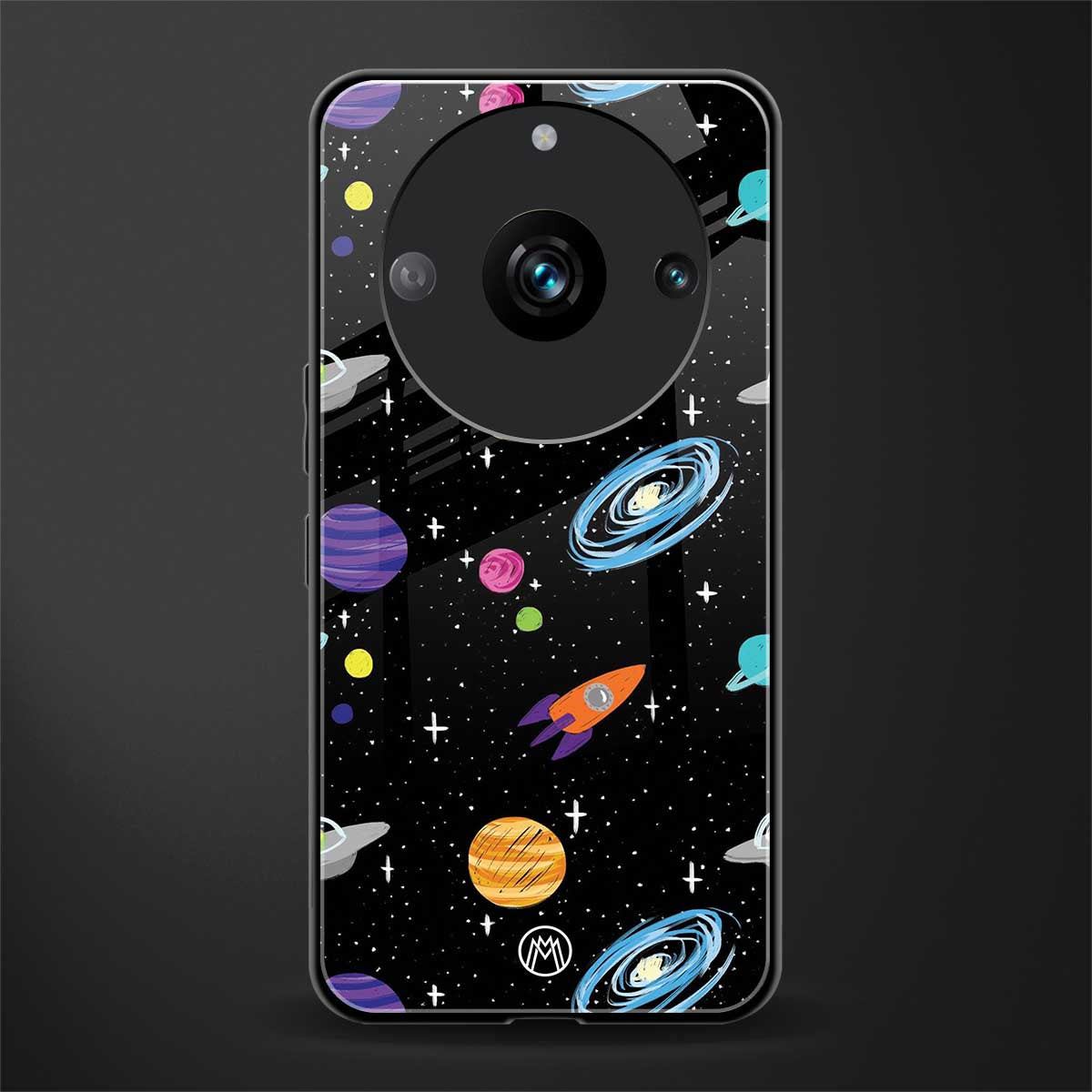 far far away back phone cover | glass case for realme 11 pro 5g